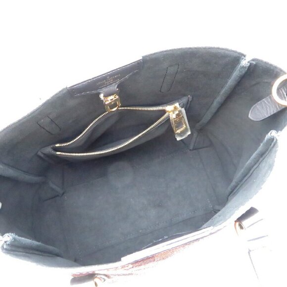 LOUIS VUITTON Brown Damier Pouch - Picture 7 of 10